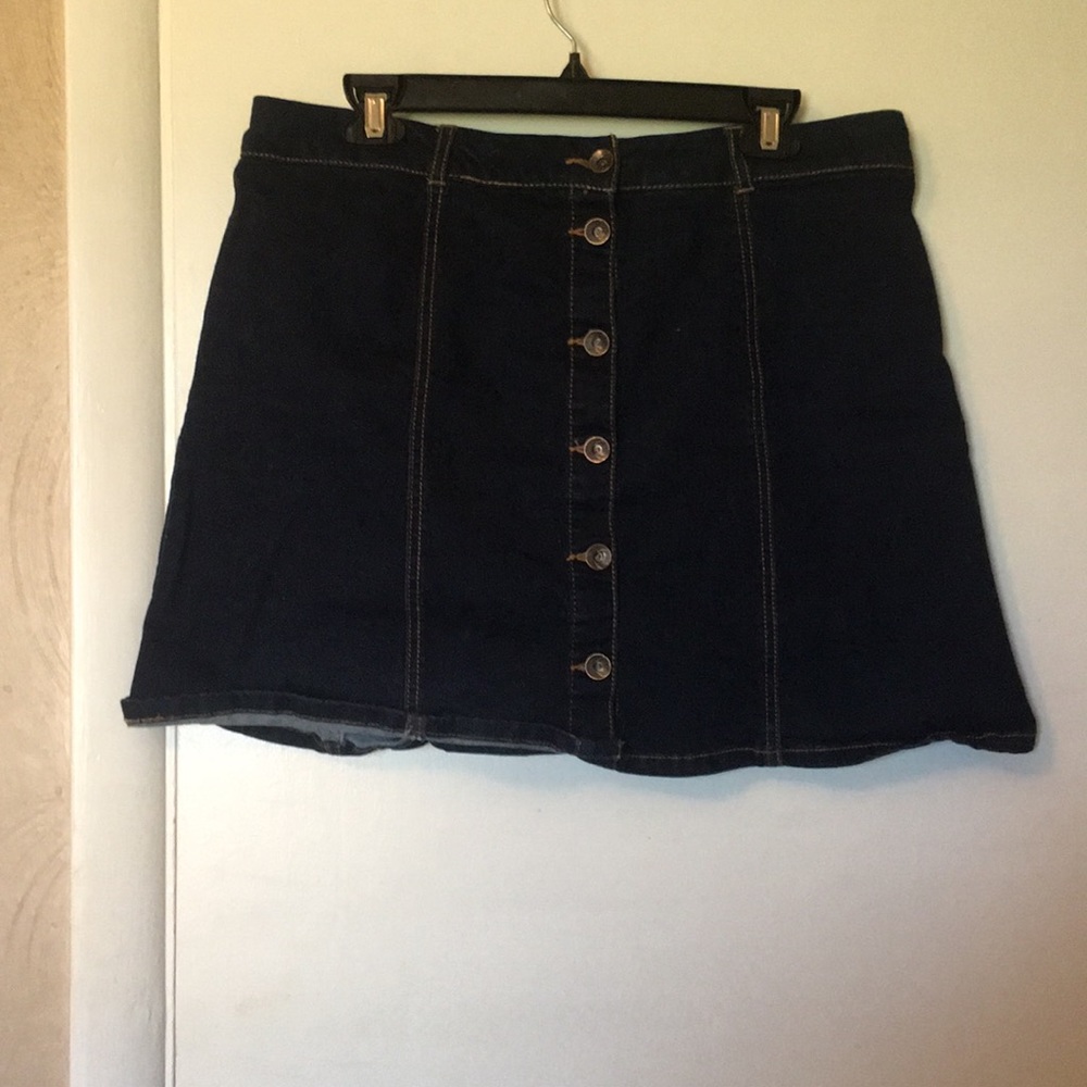 Denim skirt
